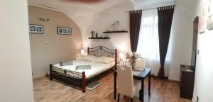 Posteľ alebo postele v izbe v ubytovaní Apartment Jakubská 676
