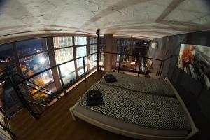 Χώρος καθιστικού στο View Skyscraper Bata - loft XL