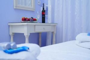 Postel nebo postele na pokoji v ubytování Eleani Hotel