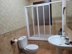 Kúpeľňa v ubytovaní El Corral de Dolores