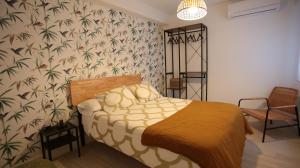 Posteľ alebo postele v izbe v ubytovaní Cute Central Apartment