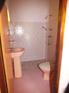 Koupelna v ubytování Arogya Resort