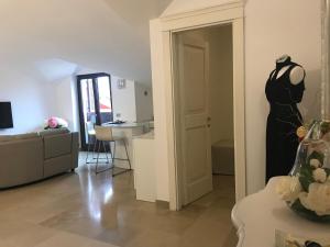 TV a/nebo společenská místnost v ubytování Maria Ancona suite