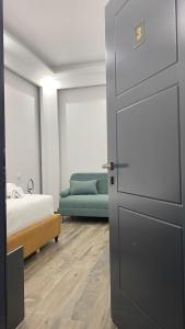 Postel nebo postele na pokoji v ubytování Bujtina Xhabakja
