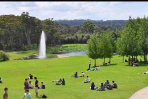 Hosté ubytování Macquarie Park high level 2bed 2bath with Study Gym & Pool