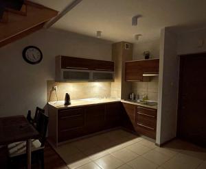 Kuchnia lub aneks kuchenny w obiekcie Apartament Aga