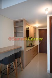 Kuchyň nebo kuchyňský kout v ubytování Sunset Corner @Pollux Habibie