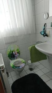 Koupelna v ubytování Ferienwohnung-Rita