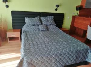 Un pat sau paturi într-o cameră la Pirin Place Bansko