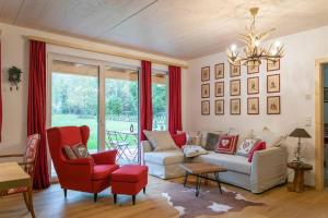 Część wypoczynkowa w obiekcie Apartments Kienberg