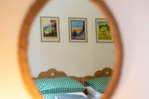 Łóżko lub łóżka w pokoju w obiekcie Apartments Kienberg