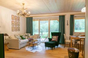 Część wypoczynkowa w obiekcie Apartments Kienberg