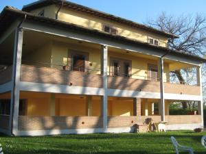 Budova, kde se bed and breakfast nachází