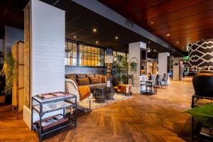 Posezení v ubytování Hotel Haarhuis