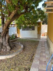 Zahrada ubytování Calafell Residencial