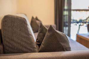 A seating area at Leierhof Olivia
