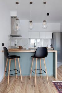 Kuchyňa alebo kuchynka v ubytovaní NAP Apartments Nadmotławie Marina