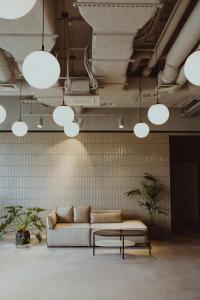 Posezení v ubytování Arche Hotel Wrocław Airport