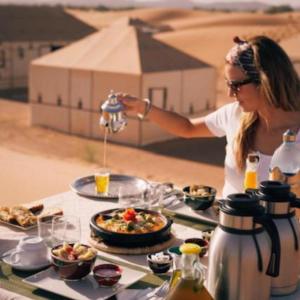 Billede fra billedgalleriet på Sahara Tours luxury camp i Merzouga