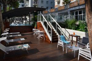Balkón nebo terasa v ubytování Hotel Concord