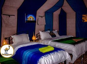Postel nebo postele na pokoji v ubytování Your magic camp