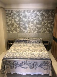 Cama ou camas em um quarto em Varandas para o Atlântico. Frente mar!