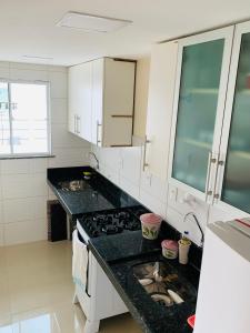 Η κουζίνα ή μικρή κουζίνα στο Casa da Dinda