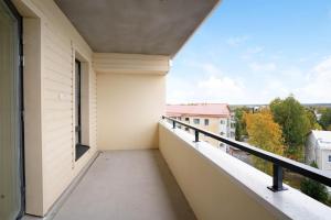 Balkón nebo terasa v ubytování Lehtikatu Apartments