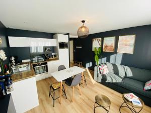 Posezení v ubytování Appartement Le Labes