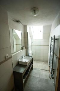 Vonios kambarys apgyvendinimo įstaigoje Statek U Kalinů