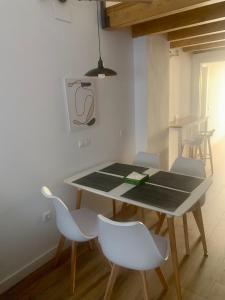 Küche/Küchenzeile in der Unterkunft Puerta de Caceres Apartamento 3