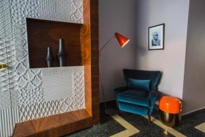 Χώρος καθιστικού στο Boutique Hotel Gauthier Restaurant Terrasse