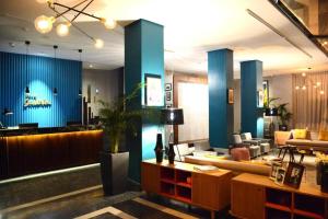 Χώρος καθιστικού στο Boutique Hotel Gauthier Restaurant Terrasse