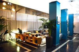 Χώρος καθιστικού στο Boutique Hotel Gauthier Restaurant Terrasse