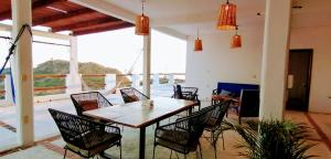 Posezení v ubytování Casa Mirador Salina Cruz