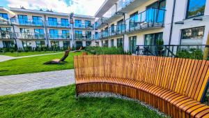 Vonkajšia záhrada v ubytovaní NA WYDMIE APARTAMENT - Rezydencja Niechorze 111