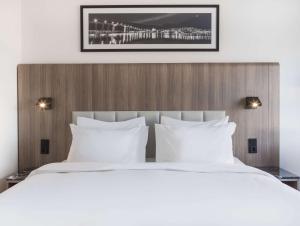 Postel nebo postele na pokoji v ubytování Radisson Blu Hotel Tromsø