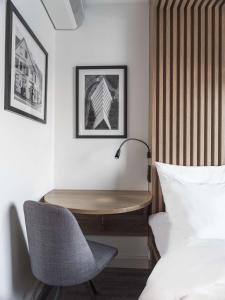Postel nebo postele na pokoji v ubytování Radisson Blu Hotel Tromsø