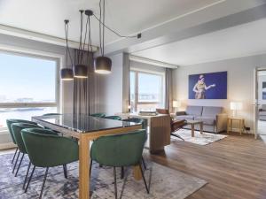 Posezení v ubytování Radisson Blu Hotel Tromsø