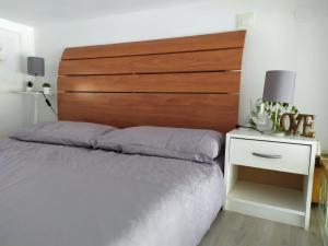 Cama o camas de una habitación en Cómodo y acogedor Loft