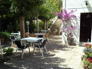 Zahrada ubytování Hostal Cruz