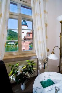 Posezení v ubytování Hotel Goldener Hecht