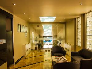 Posezení v ubytování Trakya City Hotel