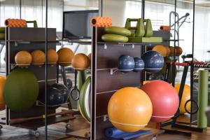 Das Fitnesscenter und/oder die Fitnesseinrichtungen in der Unterkunft Lanson Place Bukit Ceylon