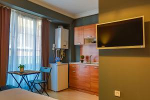 Kuchyň nebo kuchyňský kout v ubytování Flats Company - Karakoy Apartment