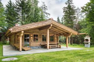 Zahrada ubytování Chalet-karwendel