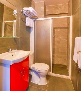 Koupelna v ubytování Flats Company - Karakoy Apartment