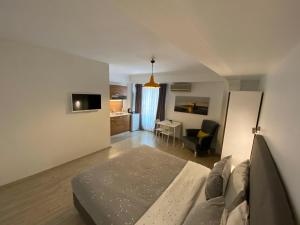 Kuchyň nebo kuchyňský kout v ubytování Flats Company - Karakoy Apartment