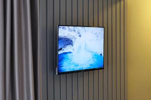 TV a/nebo společenská místnost v ubytování Dilens Bosphorus Hotel