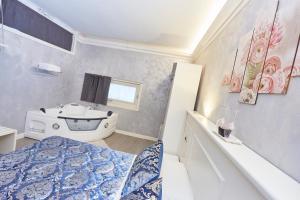 Koupelna v ubytování HOTEL Villa Lilla
